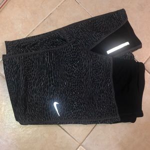 Cheetah printed Nike work out leggings